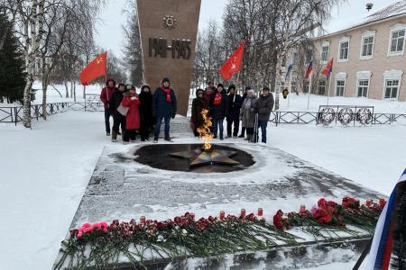 Ненецкий АО. День рождения Красной Армии в Нарьян-Маре