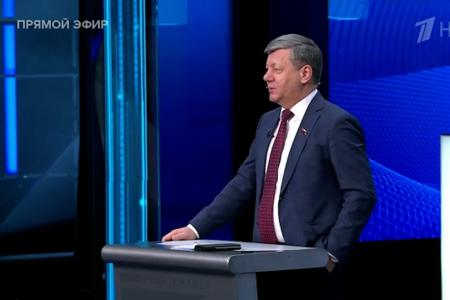 Дмитрий Новиков на Первом канале высказался за создание механизмов осуждения международных преступников