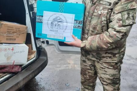 Ставропольские коммунисты отправили 121-й гумконвой на Донбасс