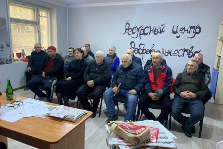 Дагестан. В Кизляре состоялся семинар-совещание под руководством секретаря рескома КПРФ Мурзадина Авезова