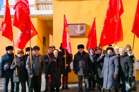 Коммунисты Забайкалья почтили память героев в 106-ю годовщину Красной Армии