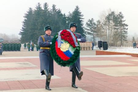 Коммунисты Забайкалья почтили память героев в 106-ю годовщину Красной Армии