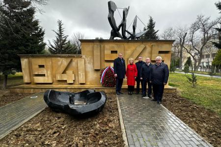 К.К. Тайсаев находится с рабочим визитом в Азербайджане