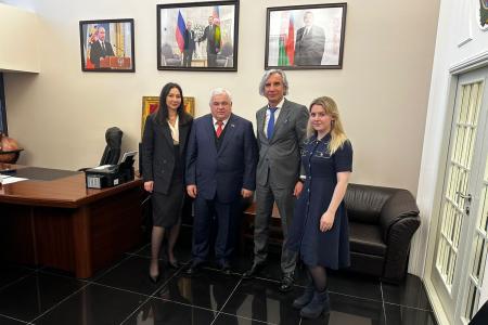 К.К. Тайсаев находится с рабочим визитом в Азербайджане