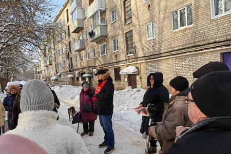 Доверенные лица кандидата в Президенты России Николая Харитонова встретились с жителями города Фурманов Ивановской области