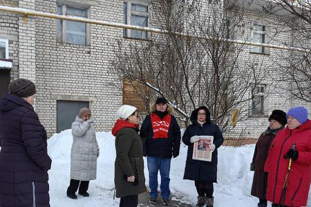 Доверенные лица кандидата в Президенты России Николая Харитонова встретились с жителями города Фурманов Ивановской области