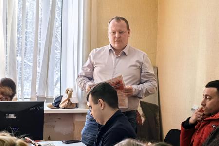 Доверенные лица кандидата в Президенты России Николая Харитонова встретились с жителями города Фурманов Ивановской области