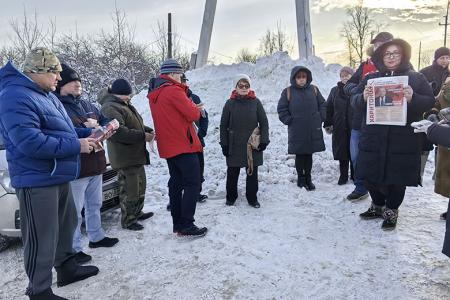 Доверенные лица кандидата в Президенты России Николая Харитонова встретились с жителями города Фурманов Ивановской области