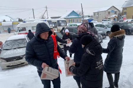 Ульяновские коммунисты ведут активную уличную агитацию