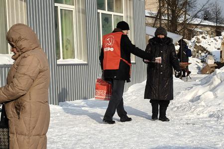 Доверенные лица Николая Харитонова посетили посёлок Пестяки Ивановской области