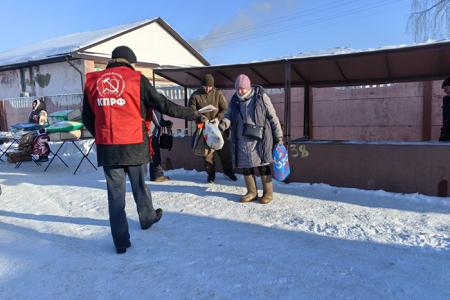 Доверенные лица Николая Харитонова провели агитационные мероприятия в Приволжском районе Ивановской области