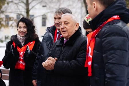 Начался визит кандидата в Президенты России от КПРФ Николая Харитонова в Калугу