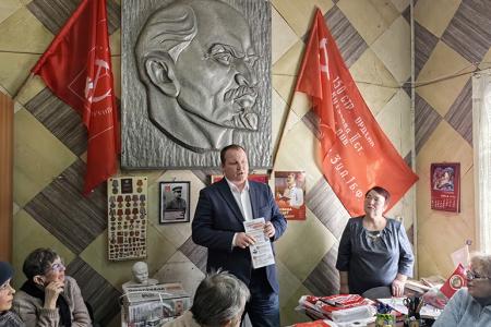 Рабочий выезд доверенных лиц Николая Харитонова в Юрьевецкий район Ивановской области