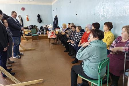 Рабочий выезд доверенных лиц Николая Харитонова в Юрьевецкий район Ивановской области