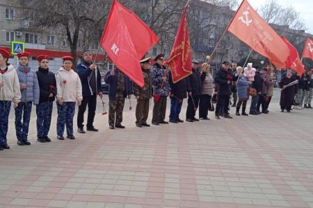 Краснодарский край. Коммунисты и сторонники КПРФ отметили 106-й День рождения Красной Армии