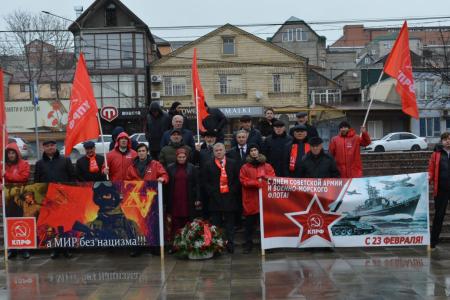 День рождения Красной Армии и Военно-Морского Флота отпраздновали в столице Дагестана городе Махачкале