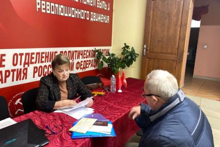 Ольга Алимова провела очередной прием граждан в Калининграде