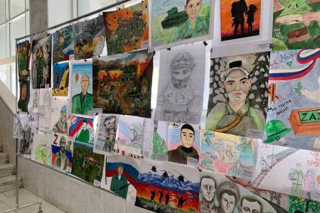 Завершился конкурс детского патриотического рисунка «Герои СВО»