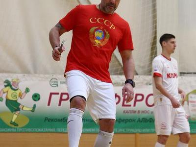 «КПРФ! Спорт! Победа!». Н.М. Харитонов и Г.А. Зюганов посетили тренировку и матч с участием команды КПРФ по мини-футболу