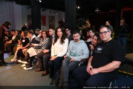 Н.М. Харитонов встретился в Москве с деятелями искусства