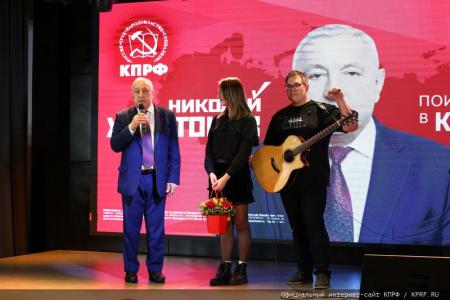 Н.М. Харитонов встретился в Москве с деятелями искусства