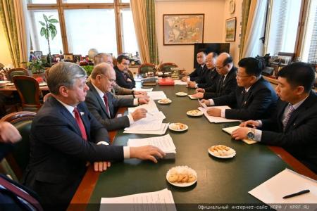 Г.А. Зюганов встретился в Москве с делегацией Трудовой партии Кореи