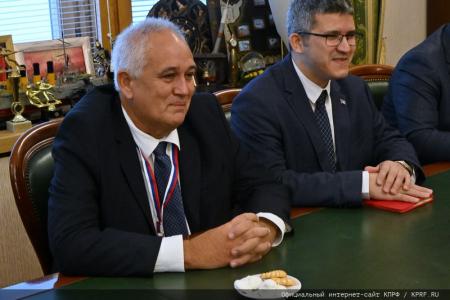 Г.А. Зюганов встретился в Москве с кубинской делегацией