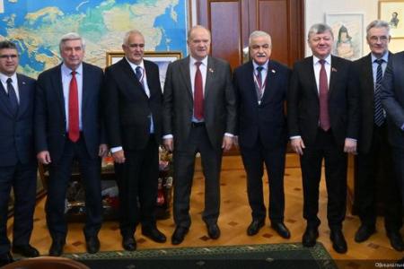 Г.А. Зюганов встретился в Москве с кубинской делегацией