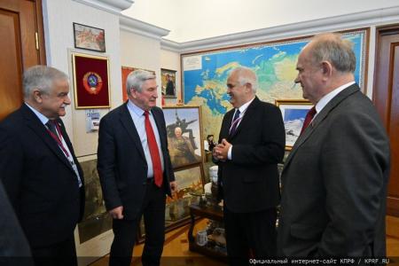 Г.А. Зюганов встретился в Москве с кубинской делегацией