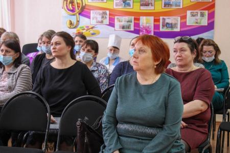 Удмуртия. Мария Дробот встретилась с трудовым коллективом детского дома в Балезино