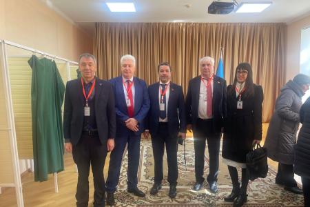 Александр Ющенко выступил международным наблюдателем на внеочередных президентских выборах в Азербайджане