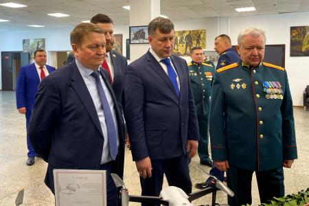 Владислав Егоров принял участие в праздничном мероприятии в одной из воинских частей Нижегородской области