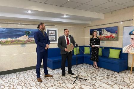 Коммунисты Республики Крым посетили выставку, посвящённую СВО