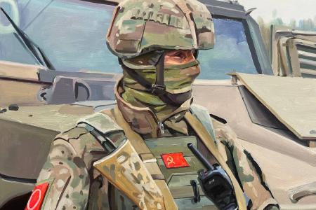 Коммунисты Республики Крым посетили выставку, посвящённую СВО