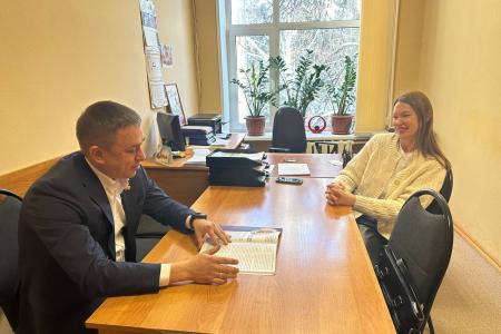 Сенатор РФ Айрат Гибатдинов провёл встречу со студентами экономического факультета Ульяновского государственного аграрного университета