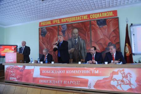 Пленум Омского обкома: Николаю Харитонову - полная поддержка!