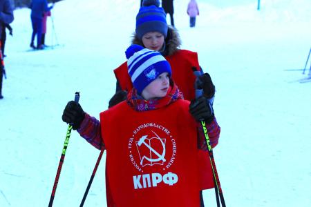 «Красная лыжня» в Омске
