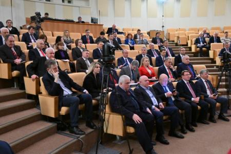 Руководитель «Росатома» А.Е. Лихачев выступил на заседании фракции КПРФ в Госдуме
