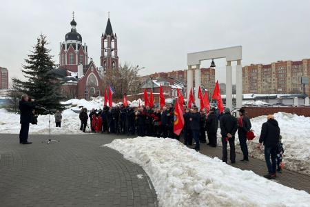Начался визит кандидата в Президенты РФ от КПРФ Николая Харитонова в подмосковное Щёлково