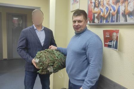 Активисты Тюменского обкома КПРФ встретились с участником СВО