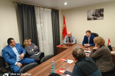 Работа подмосковных коммунистов в преддверии выборов:  «За Николая Харитонова!»