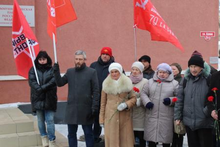 В Пензе прошёл памятный митинг в честь И.В. Сталина