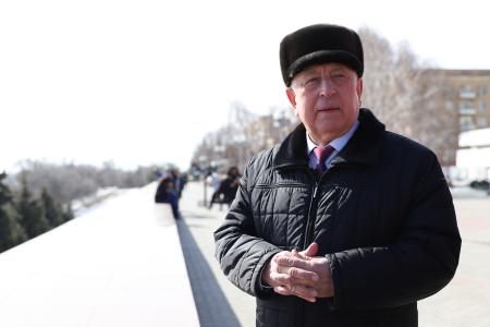 Кандидат в Президенты РФ Н.М. Харитонов вместе с делегацией КПРФ посетил в рамках рабочего визита в Сталинград музей-заповедник «Сталинградская битва»