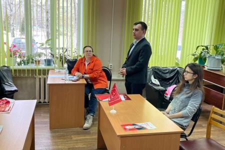 Доверенные лица Николая Харитонова провели рабочий день в Кинешме