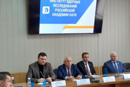 Н.М. Харитонов посетил Институт ядерных исследований РАН