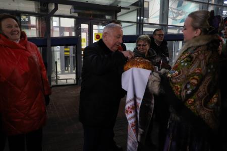 Н.М. Харитонов прибыл в Волгоград