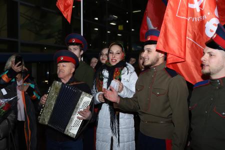 Н.М. Харитонов прибыл в Волгоград