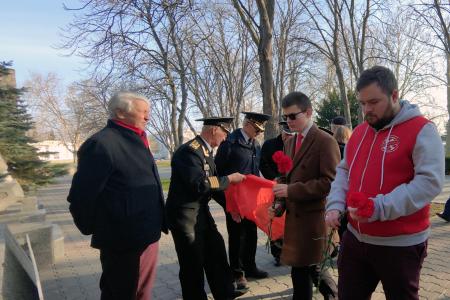В Севастополе почтили память И.В. Сталина