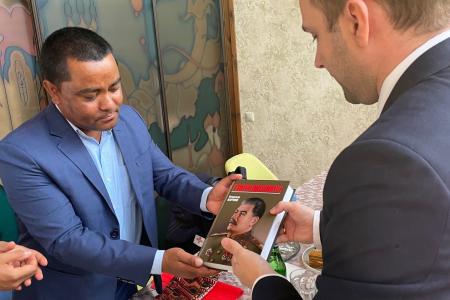 Краснодарский край, Сочи. Коммунист-депутат Владислав Жиронкин принял участие во встрече с делегацией Компартии Непала