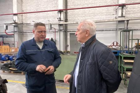 Краснодарский край. Н.И. Осадчий посетил Южный завод тяжелого станкостроения